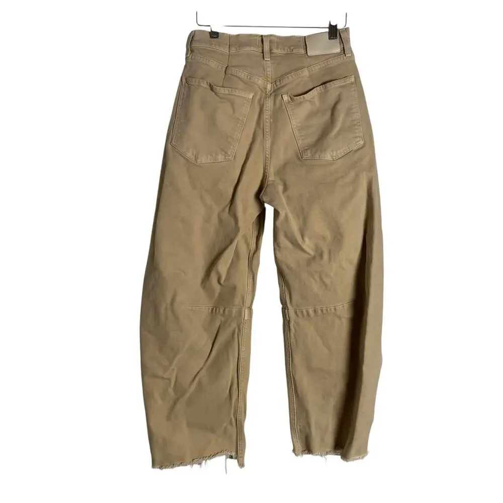 Citizens Of Humanity Tan Straight Leg Jeans - Picture 14 of 16